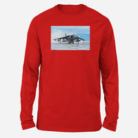 Thumbnail for McDonnell Douglas AV-8B Harrier II Designed Long-Sleeve T-Shirts