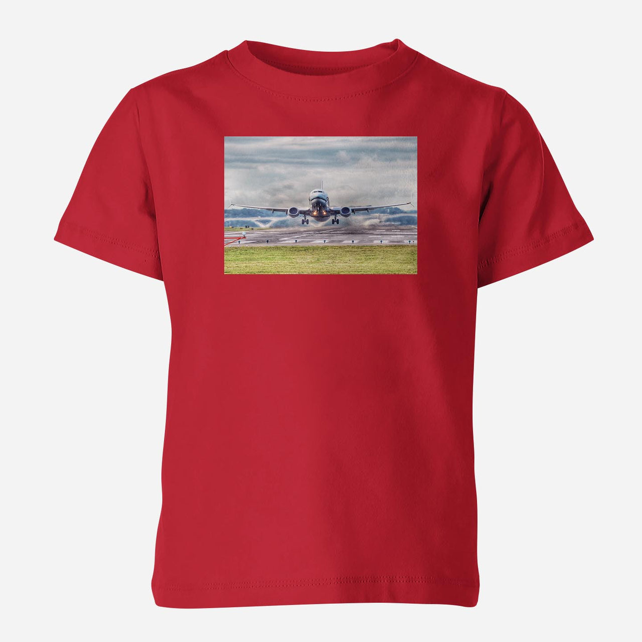 Departing Boeing 737 Designed Children T-Shirts