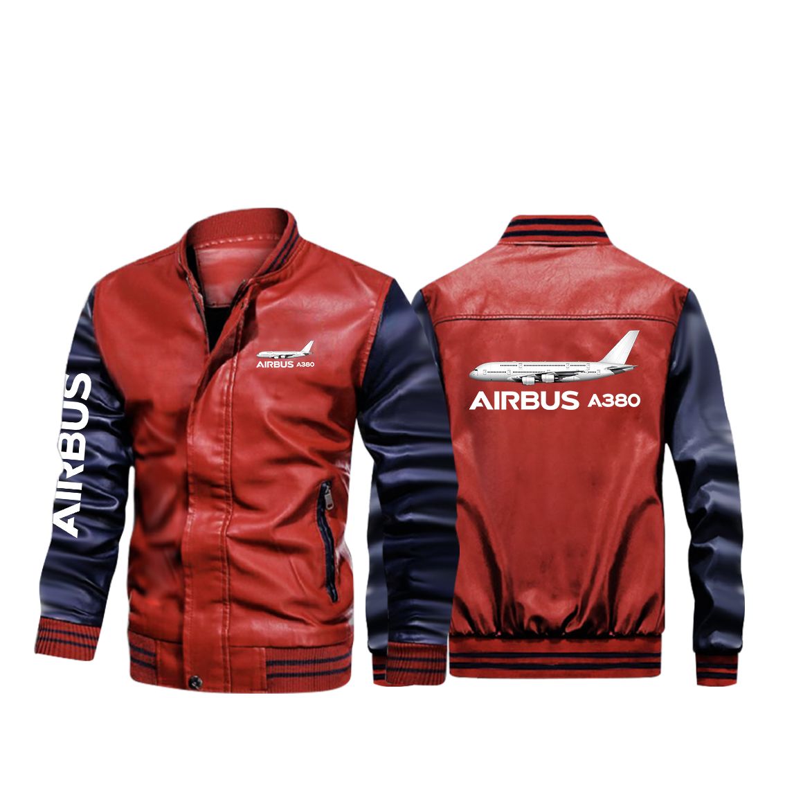 The Airbus A380 Designed Stylish Leather Bomber Jackets