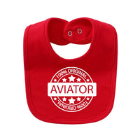 Thumbnail for 100 Original Aviator Designed Baby Saliva & Feeding Towels