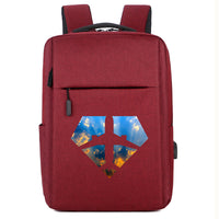 Thumbnail for Supermen of The Skies (Sunrise) Designed Super Travel Bags