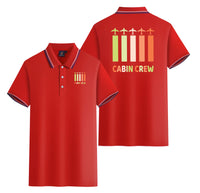 Thumbnail for Colourful Cabin Crew Designed Stylish Polo T-Shirts (Double-Side)