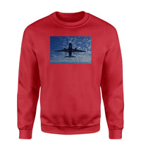 Thumbnail for Airplane From Below Designed Sweatshirts