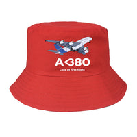 Thumbnail for Airbus A380 Love at first flight Designed Summer & Stylish Hats
