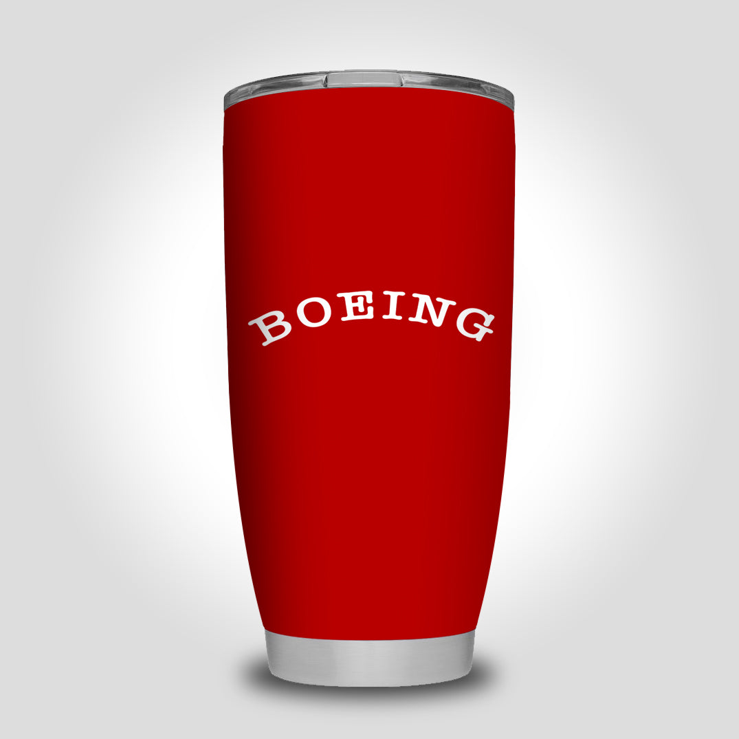 Special BOEING Text Designed Tumbler Travel Mugs