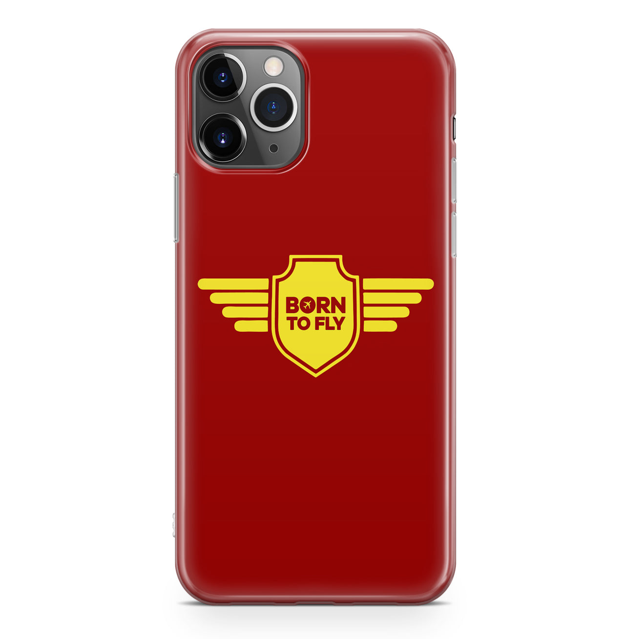 Born To Fly & Badge Designed iPhone Cases