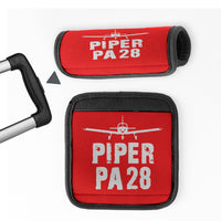 Thumbnail for Piper PA28 & Plane Designed Neoprene Luggage Handle Covers