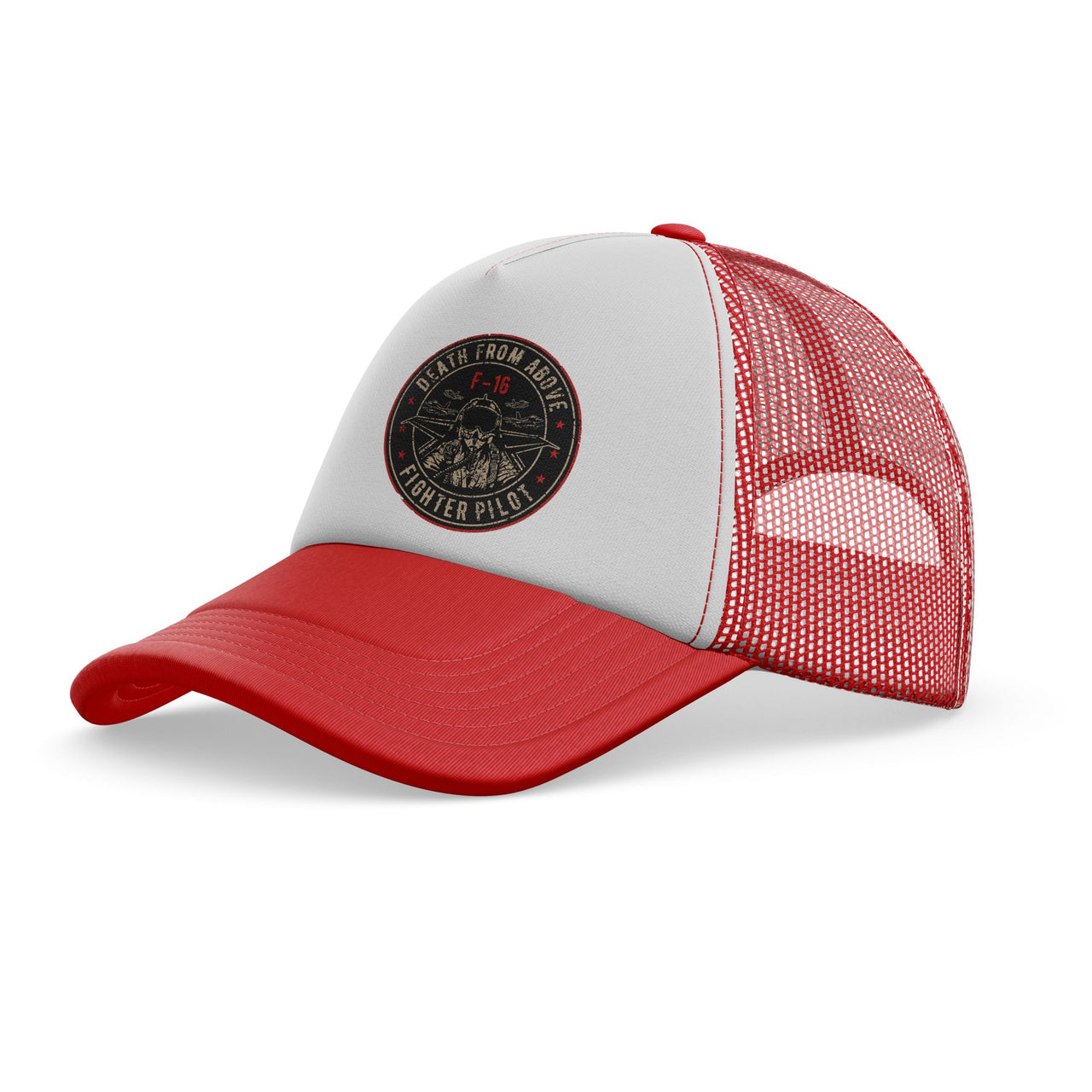 Fighter Jet 16 - Death From Above Designed Trucker Caps & Hats