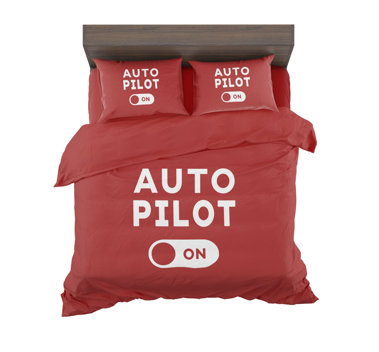 Auto Pilot ON Designed Bedding Sets