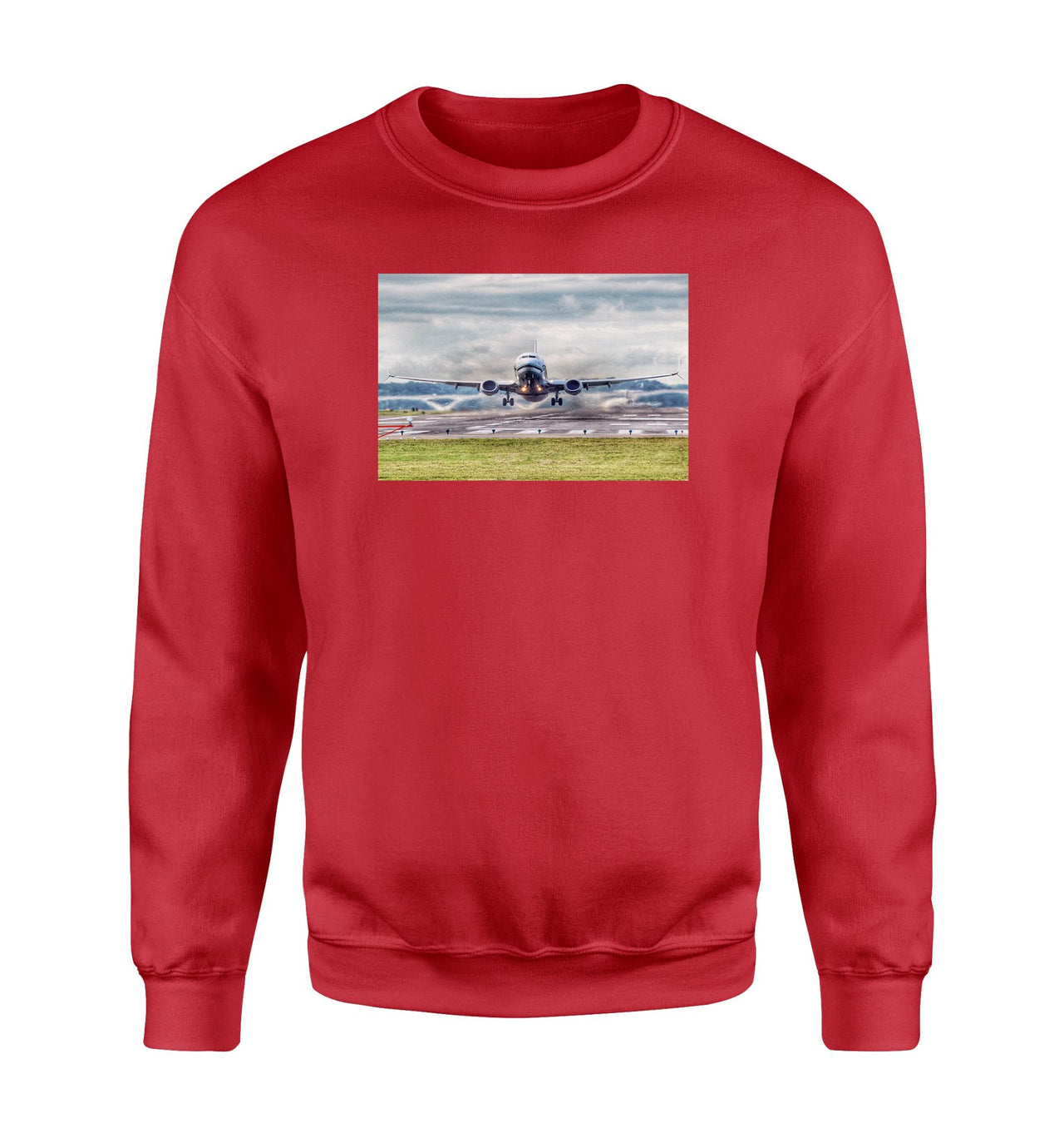 Departing Boeing 737 Designed Sweatshirts