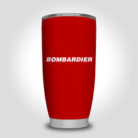 Thumbnail for Bombardier & Text Designed Tumbler Travel Mugs