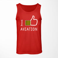 Thumbnail for I Like Aviation Designed Tank Tops