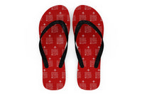 Thumbnail for In Aviation Designed Slippers (Flip Flops)