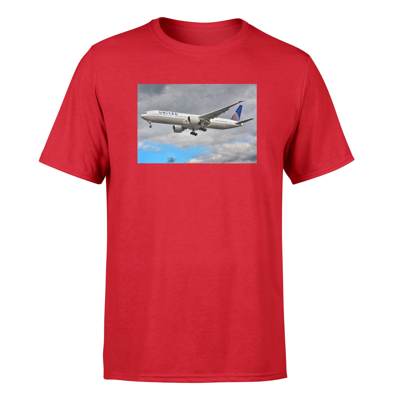 United Airways Boeing 777 Designed T-Shirts