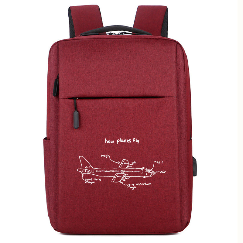 How Planes Fly Designed Super Travel Bags
