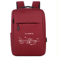 Thumbnail for How Planes Fly Designed Super Travel Bags