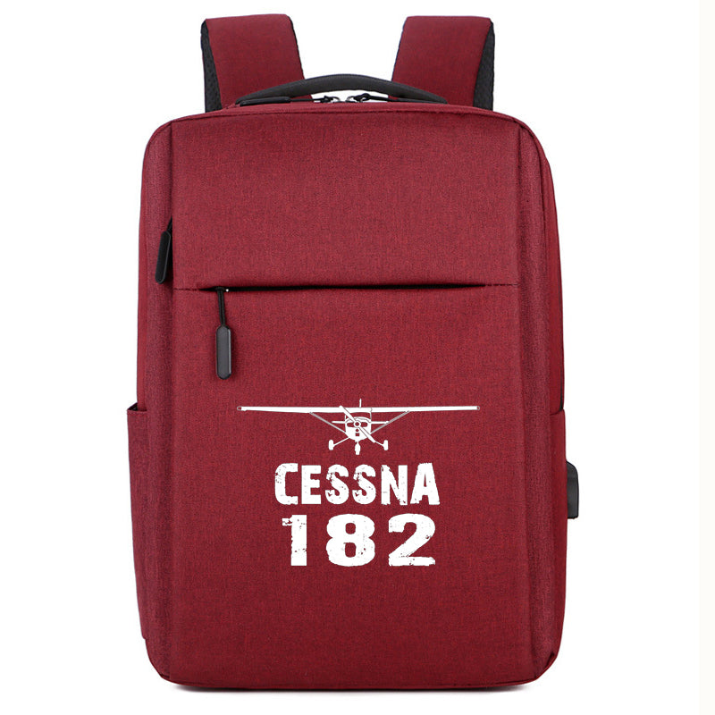 Cessna 182 & Plane Designed Super Travel Bags
