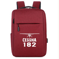 Thumbnail for Cessna 182 & Plane Designed Super Travel Bags