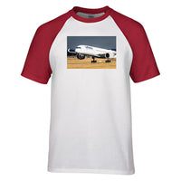 Thumbnail for Lutfhansa A350 Designed Raglan T-Shirts