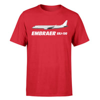 Thumbnail for The Embraer ERJ-190 Designed T-Shirts