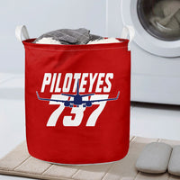 Thumbnail for Amazing Piloteyes737 Designed Laundry Baskets