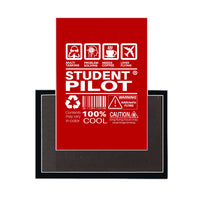 Thumbnail for Student Pilot Label Designed Magnets