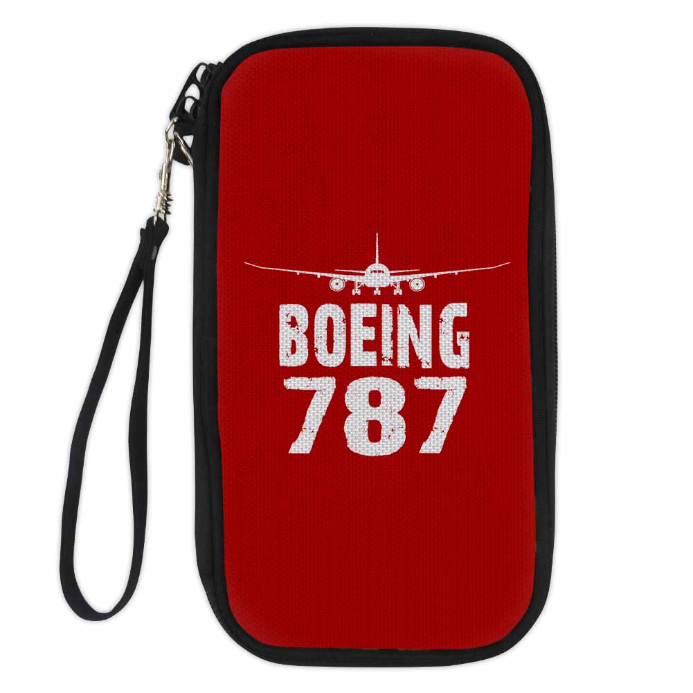 Boeing 787 & Plane Designed Travel Cases & Wallets