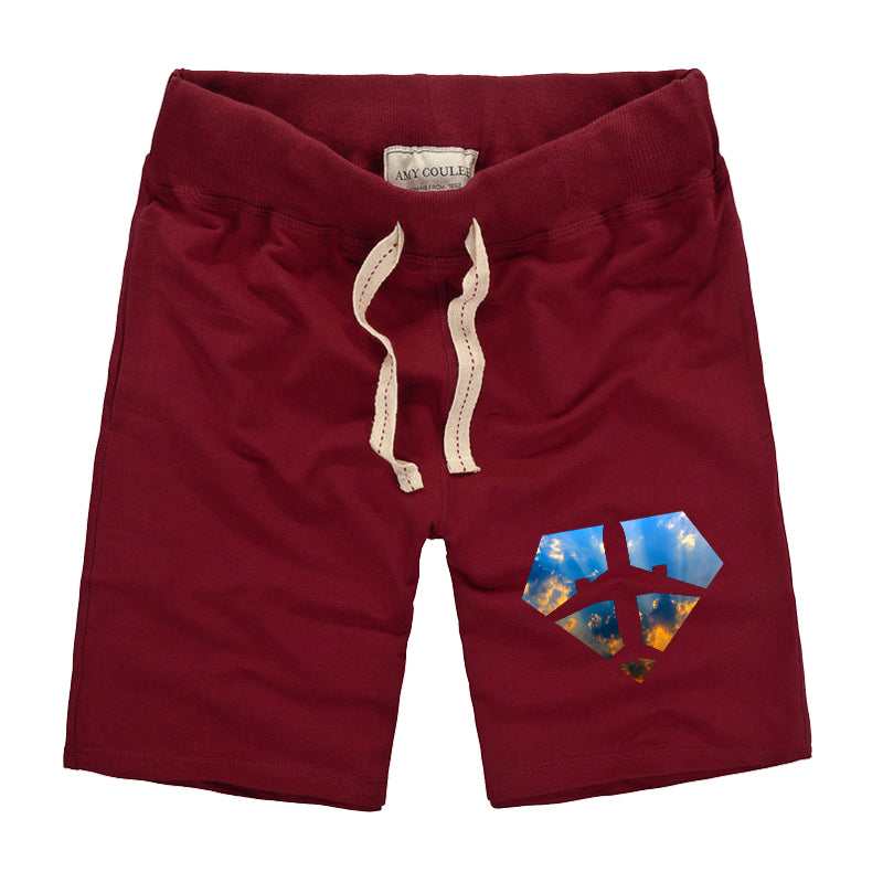 Supermen of The Skies (Sunrise) Designed Cotton Shorts