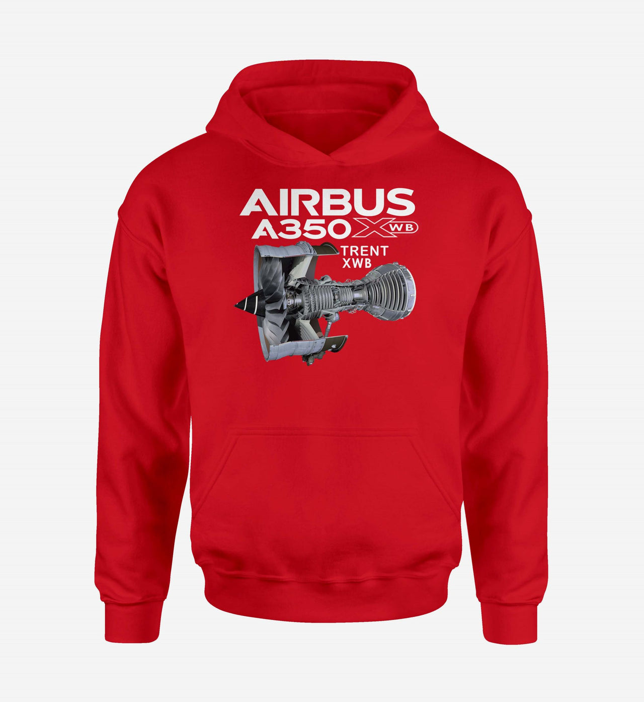 Airbus A350 & Trent Wxb Engine Designed Hoodies