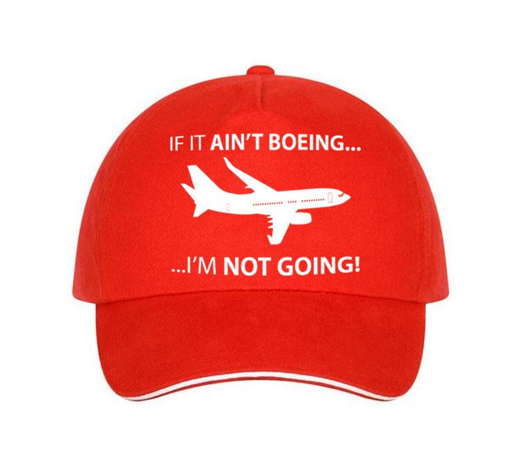 If It Ain't Boeing, I am not Going Hats Pilot Eyes Store Red 