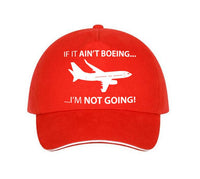 Thumbnail for If It Ain't Boeing, I am not Going Hats Pilot Eyes Store Red 