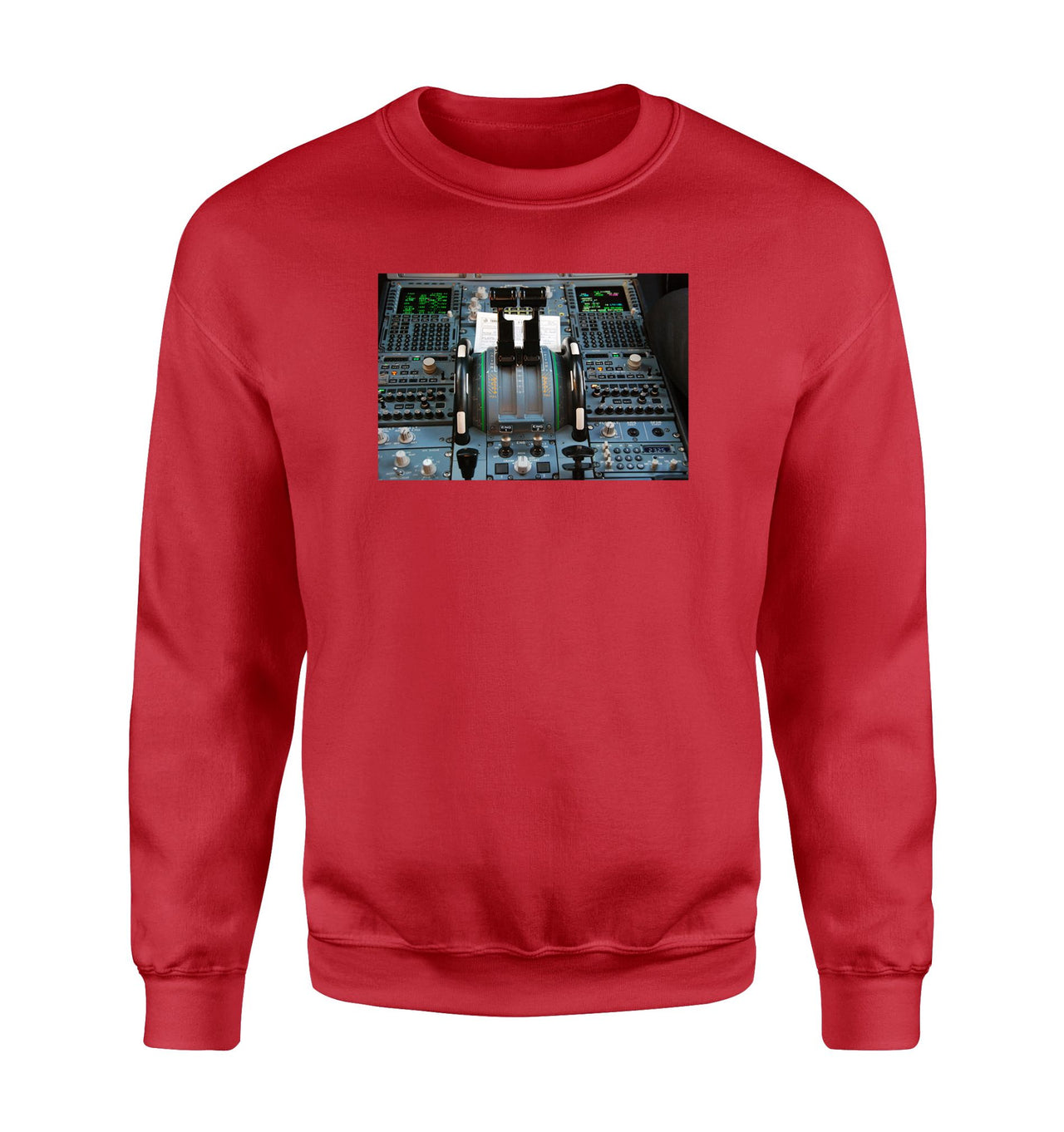 Airbus A320 Cockpit Designed Sweatshirts
