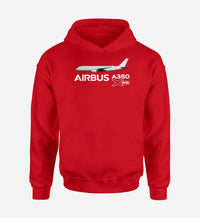Thumbnail for The Airbus A350 WXB Designed Hoodies