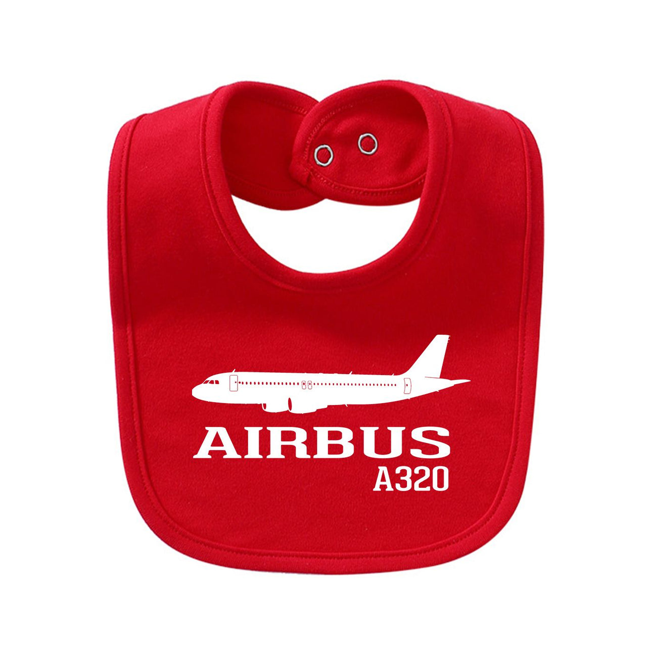 Airbus A320 Printed Designed Baby Saliva & Feeding Towels