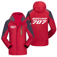 Thumbnail for Boeing 707 & Text Designed Thick Skiing Jackets