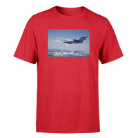 Thumbnail for Cruising Gulfstream Jet Designed T-Shirts