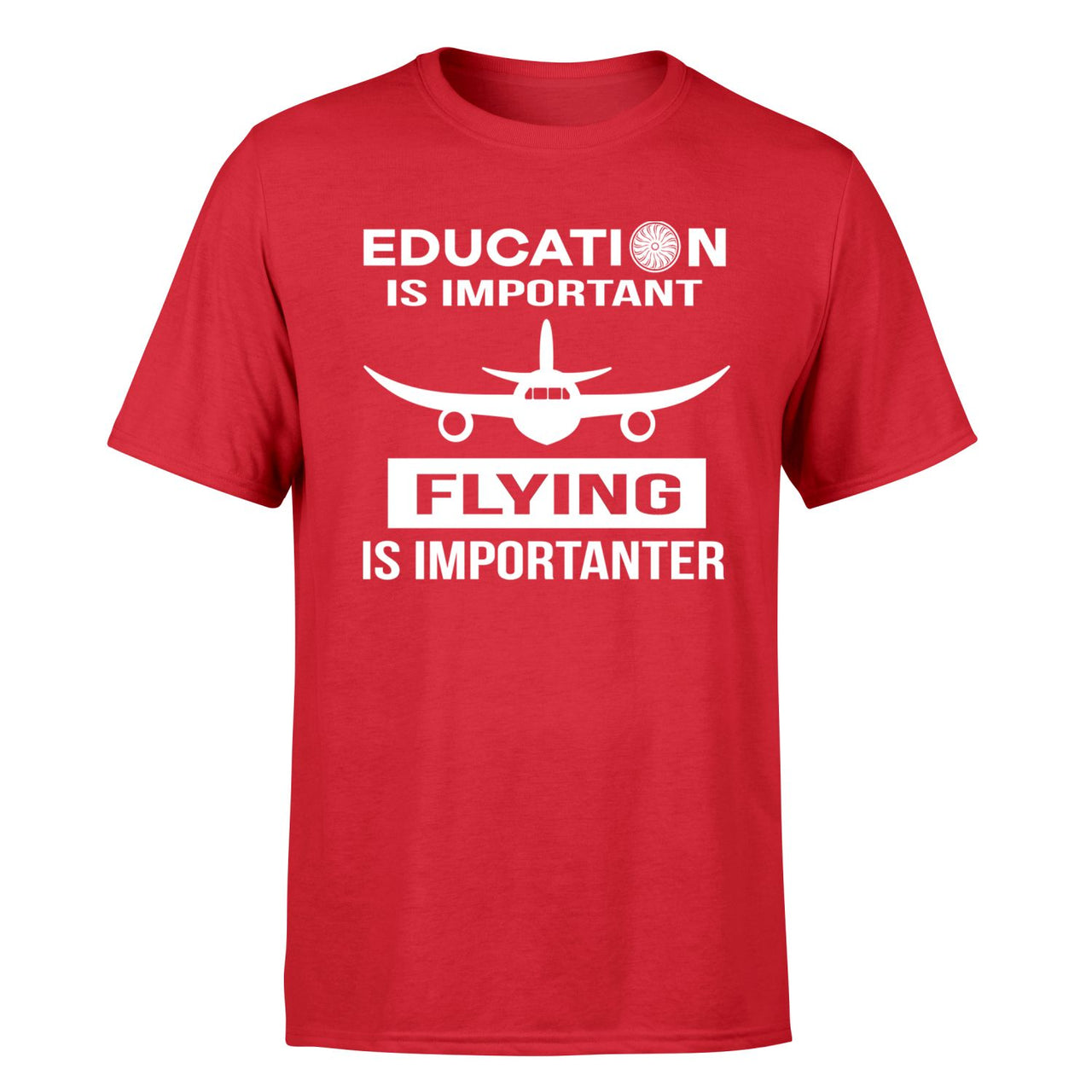 Flying is Importanter Designed T-Shirts