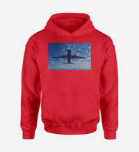 Thumbnail for Airplane From Below Designed Hoodies