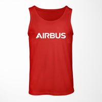Thumbnail for Airbus & Text Designed Tank Tops