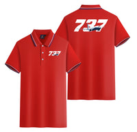 Thumbnail for Super Boeing 737 Designed Stylish Polo T-Shirts (Double-Side)