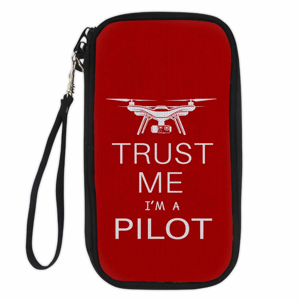 Trust Me I'm a Pilot (Drone) Designed Travel Cases & Wallets