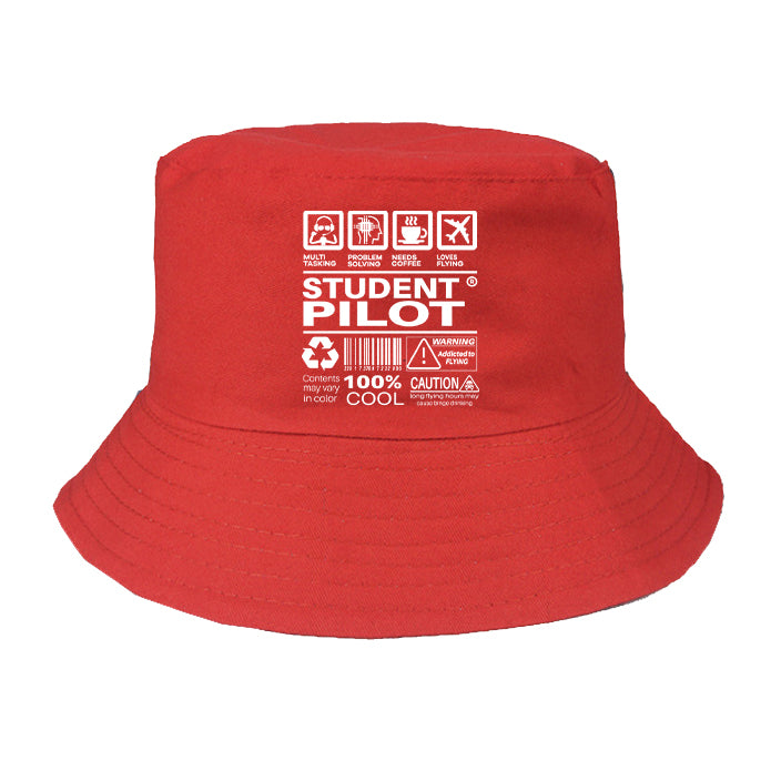 Student Pilot Label Designed Summer & Stylish Hats