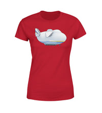 Thumbnail for Antonov 225 Side Profile Designed Women T-Shirts