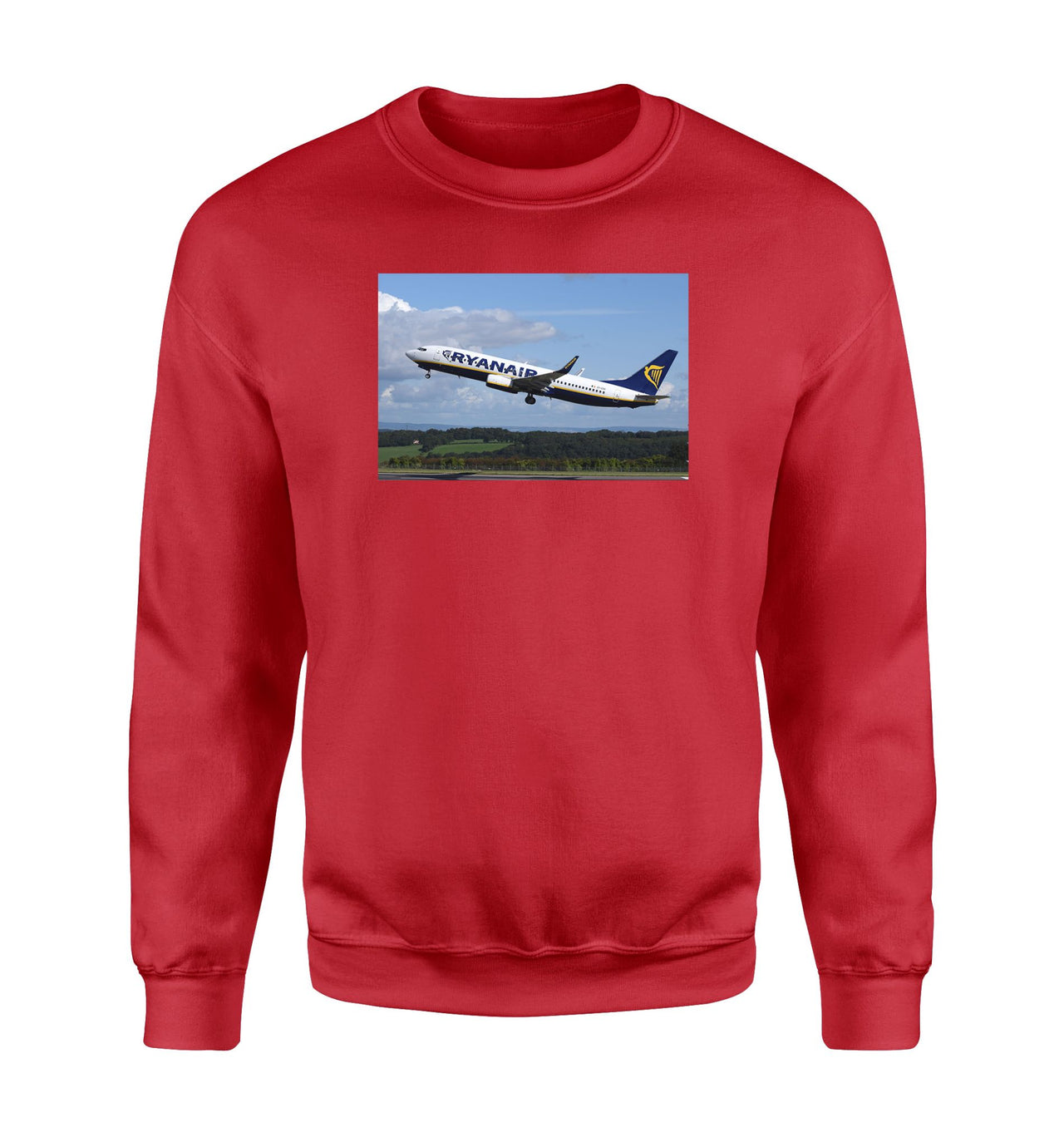 Departing Ryanair's Boeing 737 Designed Sweatshirts