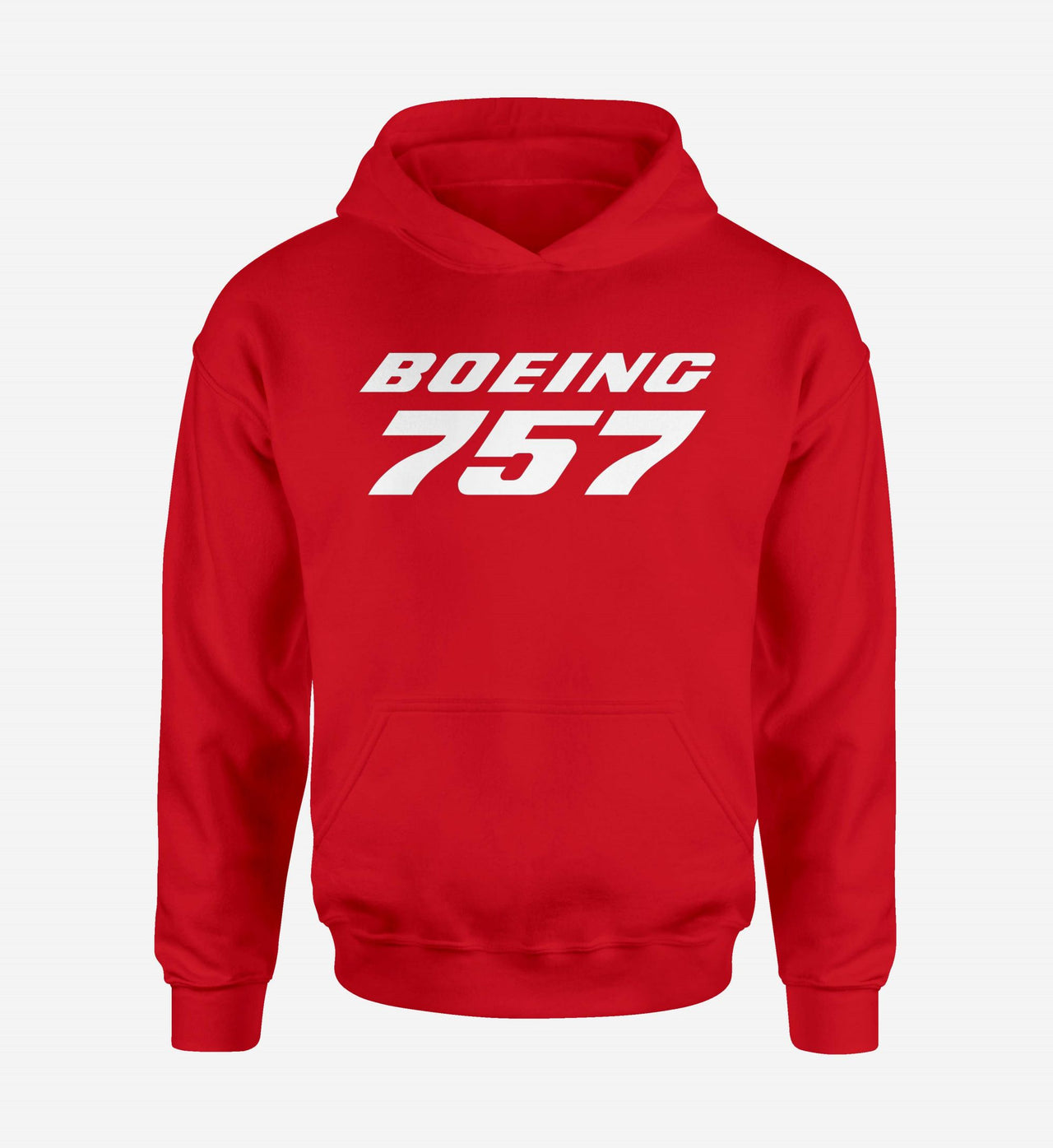Boeing 757 & Text Designed Hoodies