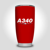 Thumbnail for Super Airbus A340 Designed Tumbler Travel Mugs