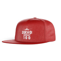 Thumbnail for Sukhoi Superjet 100 & Plane Designed Snapback Caps & Hats