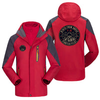 Thumbnail for Fighter Jet 16 - Death From Above Designed Thick Skiing Jackets