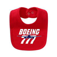 Thumbnail for Amazing Boeing 777 Designed Baby Saliva & Feeding Towels