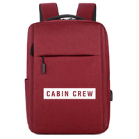 Thumbnail for Cabin Crew Text Designed Super Travel Bags